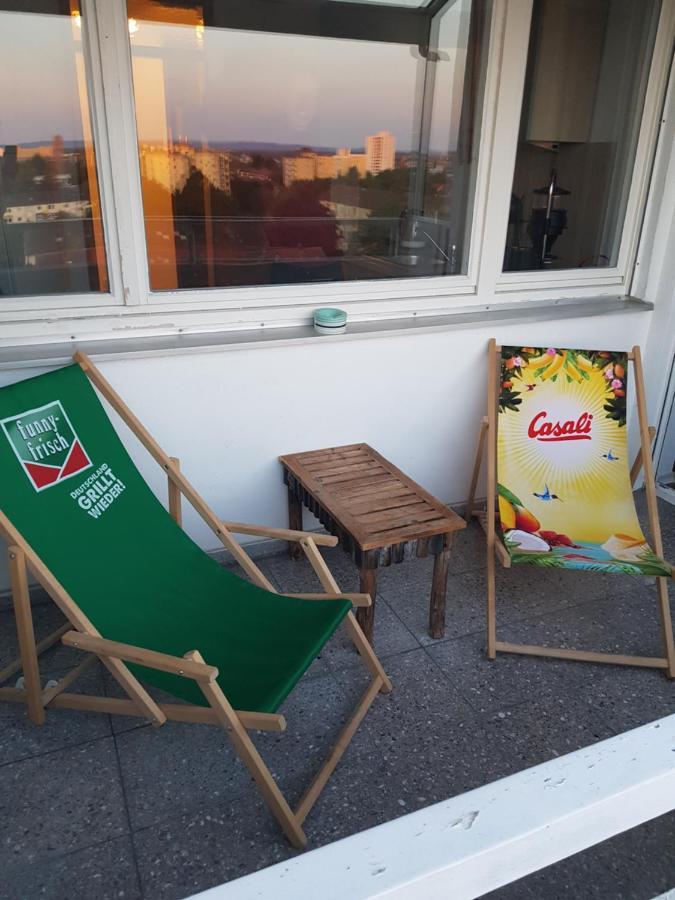 Penthouse "Marc Aurel" - Greatview, Wifi & Netflix Apartment Schweinfurt Luaran gambar